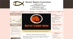 Desktop Screenshot of bannerbaptistada.org